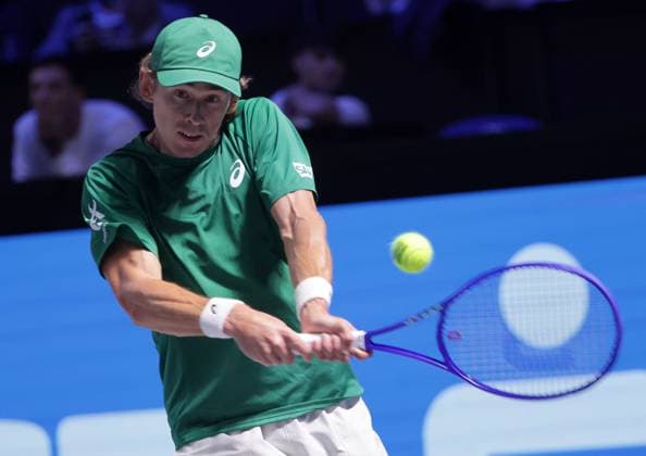 TENNIS - ATP, Tennis Herren Erste Bank Open VIENNA,AUSTRIA,20.OCT.25 - TENNIS - ATP World Tour, Erste Bank Open. Image shows Alex de Minaur (AUS).  GEPAxpictures xWalterxLuger