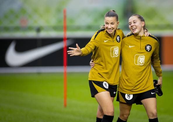 Football, Women, Netherlands national team, Training