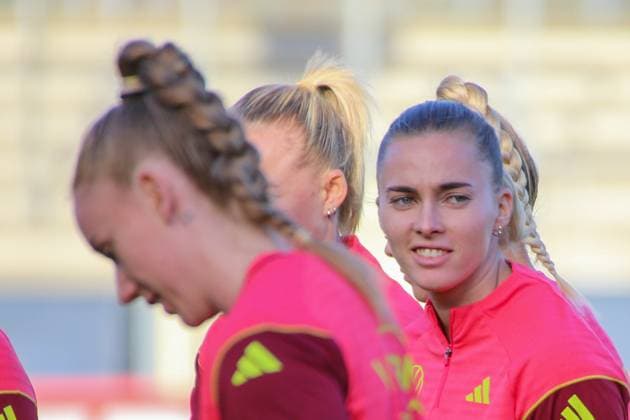 Football, Women, National Team Germany, Training