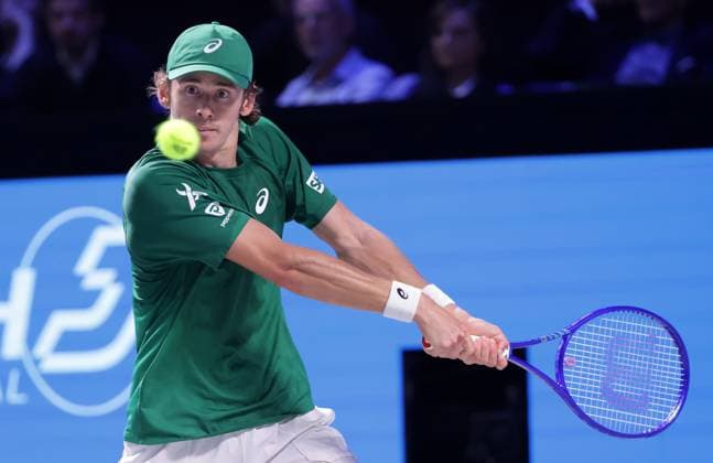 TENNIS - ATP, Tennis Herren Erste Bank Open VIENNA,AUSTRIA,20.OCT.25 - TENNIS - ATP World Tour, Erste Bank Open. Image shows Alex de Minaur (AUS).  GEPAxpictures xWalterxLuger