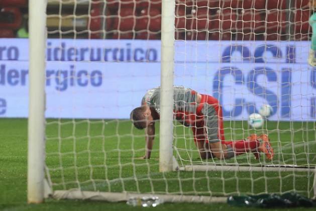 delusione UC Cremonese s Jamie Vardy during the Serie A soccer match between Cremonese and Udinese at the Giovanni Zini Stadium in Cremona Italy - Sunday, 20 october 2025. - Soccer .  Copyright: xAlbertoxMariani LaPressex