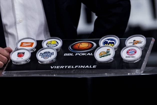 Basketball, BBL Cup, draw in Munich