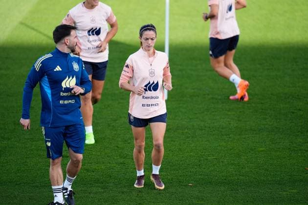 Football, Women, Nations League, National Team Spain, Training