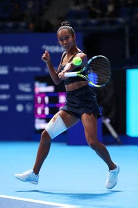 Leylah Fernandez (CAN), OCTOBER 21, 2025 - Tennis : TORAY PAN PACIFIC OPEN TENNIS 2025 Singles Round 32 Match at Ariake Coliseum, Tokyo, Japan. Noxthirdxpartyxsales  aflo_307650980