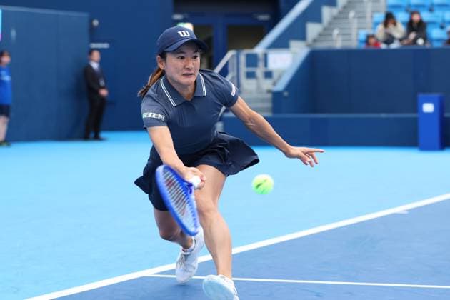 Shuko Aoyama (JPN), OCTOBER 21, 2025 - Tennis : TORAY PAN PACIFIC OPEN TENNIS 2025 Doubles Round 16 Match at Ariake Coliseum, Tokyo, Japan. Noxthirdxpartyxsales  aflo_307664719