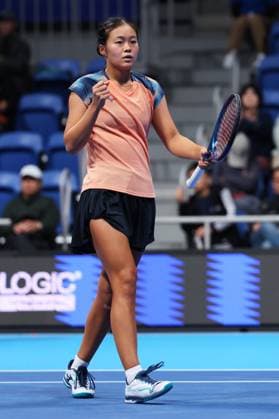 Wakana Sonobe (JPN), OCTOBER 21, 2025 - Tennis : TORAY PAN PACIFIC OPEN TENNIS 2025 Singles Round 32 Match at Ariake Coliseum, Tokyo, Japan. Noxthirdxpartyxsales  aflo_307666054