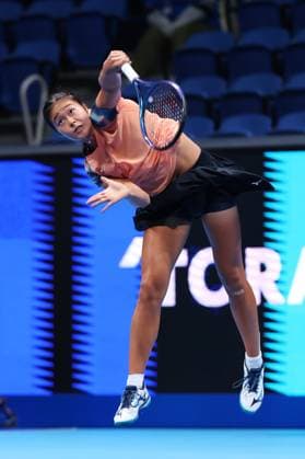 Wakana Sonobe (JPN), OCTOBER 21, 2025 - Tennis : TORAY PAN PACIFIC OPEN TENNIS 2025 Singles Round 32 Match at Ariake Coliseum, Tokyo, Japan. Noxthirdxpartyxsales  aflo_307666061