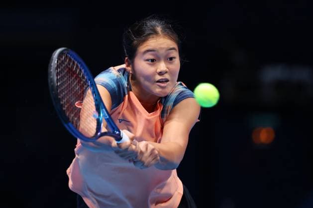 Wakana Sonobe (JPN), OCTOBER 21, 2025 - Tennis : TORAY PAN PACIFIC OPEN TENNIS 2025 Singles Round 32 Match at Ariake Coliseum, Tokyo, Japan. Noxthirdxpartyxsales  aflo_307666064