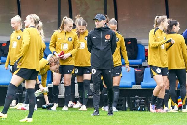 Football, Women, Nations League, National Team Netherlands, Training