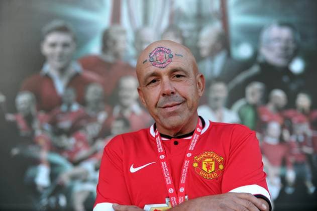Mr Manchester United, ManU visits Old Trafford. Mr Manchester United visits Old Trafford. 23.08.2014  Copyright: xNeilxJonesx NINTCHDBPICT000118857618