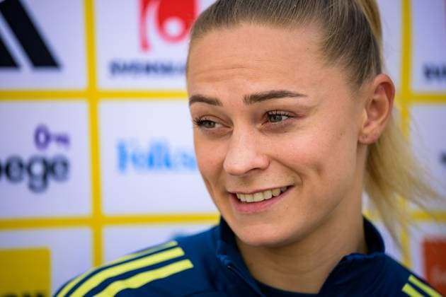 Football, Women, Nations League, Sweden national team, Press event