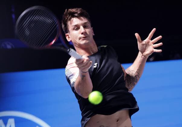 TENNIS - ATP, Tennis Herren Erste Bank Open VIENNA,AUSTRIA,21.OCT.25 - TENNIS - ATP World Tour, Erste Bank Open. Image shows Camilo Ugo Carabelli (ARG).  GEPAxpictures xWalterxLuger