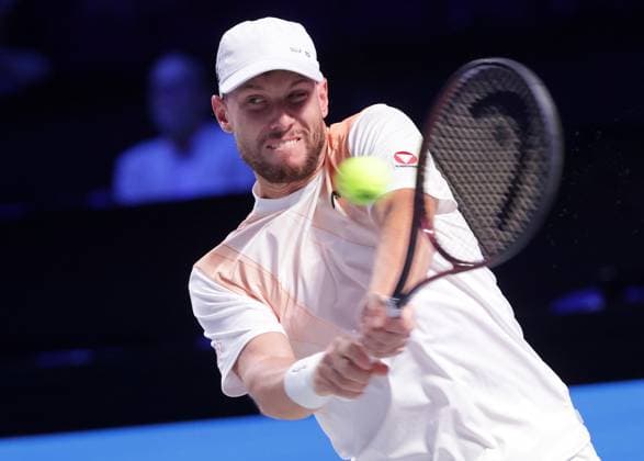 TENNIS - ATP, Tennis Herren Erste Bank Open VIENNA,AUSTRIA,21.OCT.25 - TENNIS - ATP World Tour, Erste Bank Open. Image shows Filip Misolic (AUT).  GEPAxpictures xWalterxLuger