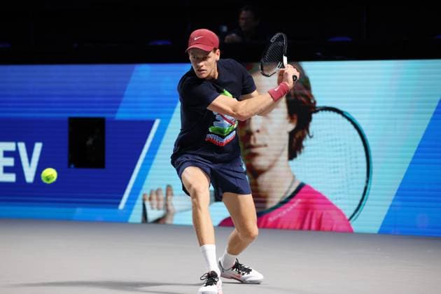 Tennis, ERSTE BANK OPEN 2025 Jannik Sinner (ITA), Vienna, Austria, October 21, 2025. Photo Felice Calabro  Copyright: xFelicexCalabro x xipa-agency.netx xFELICExCALABRO x IPA_Agency_IPA66892882