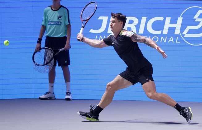 TENNIS - ATP, Tennis Herren Erste Bank Open VIENNA,AUSTRIA,21.OCT.25 - TENNIS - ATP World Tour, Erste Bank Open. Image shows Camilo Ugo Carabelli (ARG).  GEPAxpictures xWalterxLuger