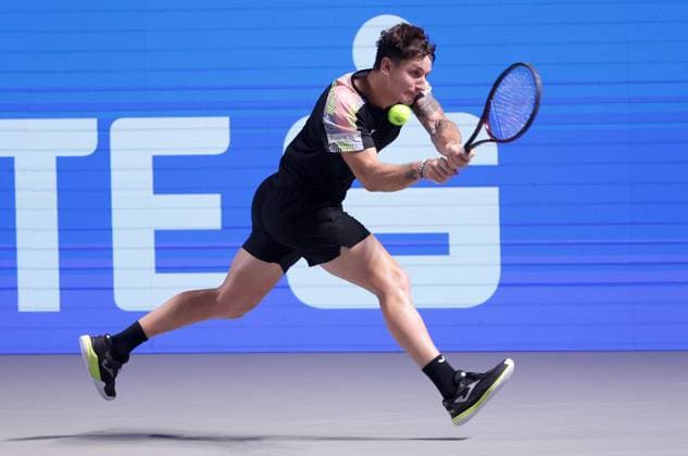 TENNIS - ATP, Tennis Herren Erste Bank Open VIENNA,AUSTRIA,21.OCT.25 - TENNIS - ATP World Tour, Erste Bank Open. Image shows Camilo Ugo Carabelli (ARG).  GEPAxpictures xWalterxLuger