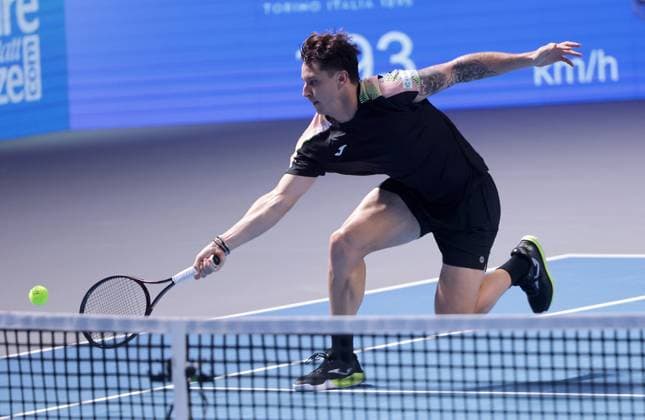 TENNIS - ATP, Tennis Herren Erste Bank Open VIENNA,AUSTRIA,21.OCT.25 - TENNIS - ATP World Tour, Erste Bank Open. Image shows Camilo Ugo Carabelli (ARG).  GEPAxpictures xWalterxLuger