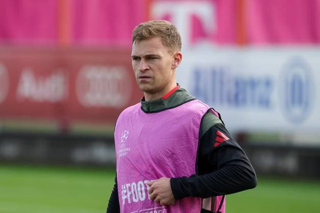 Joshua Kimmich FC Bayern Muenchen, 06 , GER, Final training, FC Bayern Muenchen, Football, UEFA Champions League, League phase, Matchday 3, 2025 2026 season, 21 10 2025, GER, Final training, FC Bayern Muenchen, Football, UEFA Champions League, League phase, Matchday 3, 2025 2026 season, 21 10 2025 Muenchen Copyright: xEibner-Pressefoto JennixMaulx EP_JML