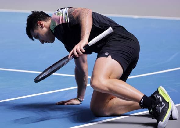 TENNIS - ATP, Tennis Herren Erste Bank Open VIENNA,AUSTRIA,21.OCT.25 - TENNIS - ATP World Tour, Erste Bank Open. Image shows Camilo Ugo Carabelli (ARG).  GEPAxpictures xWalterxLuger