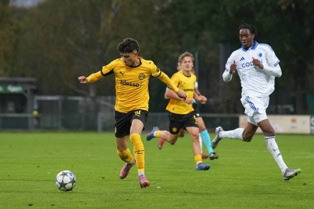 Wednesday, 21 10 2025 Season 2025 2026 Matchday 3 UEFA Youth League at Tingbjerg Idraetspark, Copenhagen, Denmark FC Copenhagen U19 BV Borussia Dortmund U19 Samuele Inacio BVB