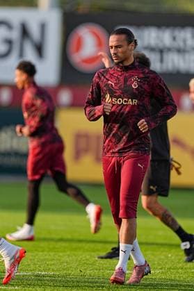 Ahead of Galatasaray and Bodo Glimt - UEFA Champions League ISTANBUL, TURKIYE - OCTOBER 21: Leroy Sane of Galatasaray attends the training session at Kemerburgaz Metin Oktay Facilities ahead of UEFA Champions League football match between Galatasaray and Bodo Glimt in Istanbul, Turkiye on October 21, 2025. Adem Kutucu Anadolu Istanbul Turkey. Editorial use only. Please get in touch for any other usage.  Copyright: x2025xAnadoluxAdemxKutucux