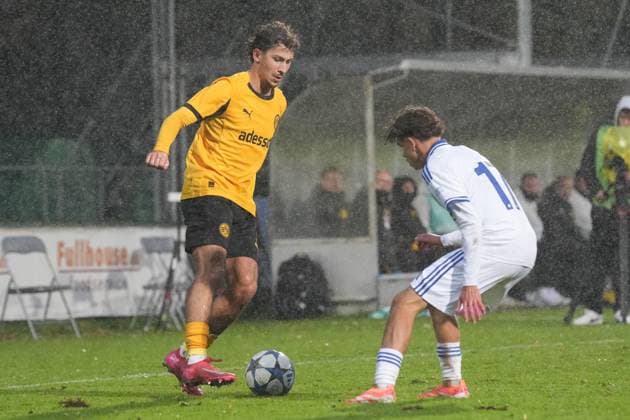 Wednesday, 21 10 2025 Season 2025 2026 Matchday 3 UEFA Youth League at Tingbjerg Idraetspark, Copenhagen, Denmark FC Copenhagen U19 BV Borussia Dortmund U19 Taycan Macid Etcibasi BVB