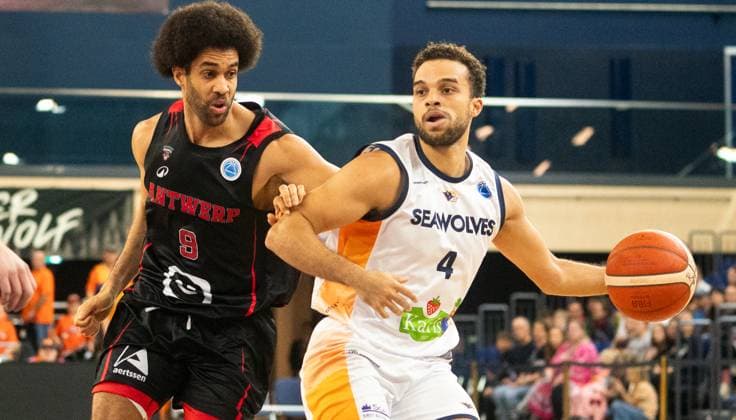 Basketball, Europe Cup, Rostock Seawolves - Antwerp Giants