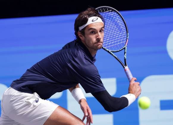 TENNIS - ATP, Tennis Herren Erste Bank Open VIENNA,AUSTRIA,21.OCT.25 - TENNIS - ATP World Tour, Erste Bank Open. Image shows Lorenzo Musetti (ITA).  GEPAxpictures xWalterxLuger