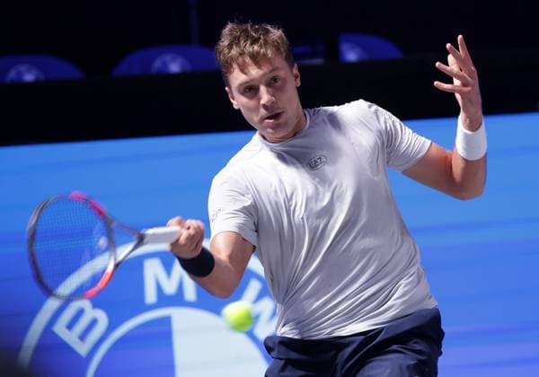 TENNIS - ATP, Tennis Herren Erste Bank Open VIENNA,AUSTRIA,21.OCT.25 - TENNIS - ATP World Tour, Erste Bank Open. Image shows Hamad Medjedovic (SRB).  GEPAxpictures xWalterxLuger