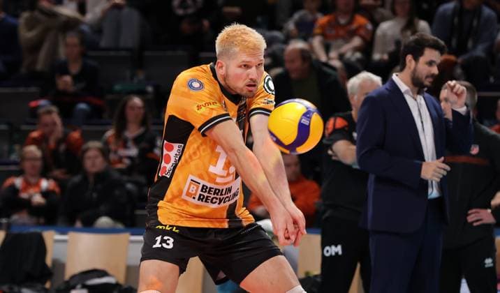 Volleyball, VBL, Berlin Recycling Volleys BR - VfB Friedrichshafen