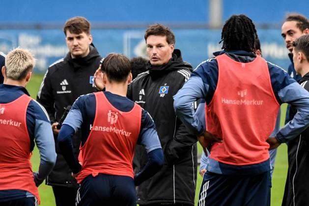 Football, 1st BL, Hamburger SV, Training