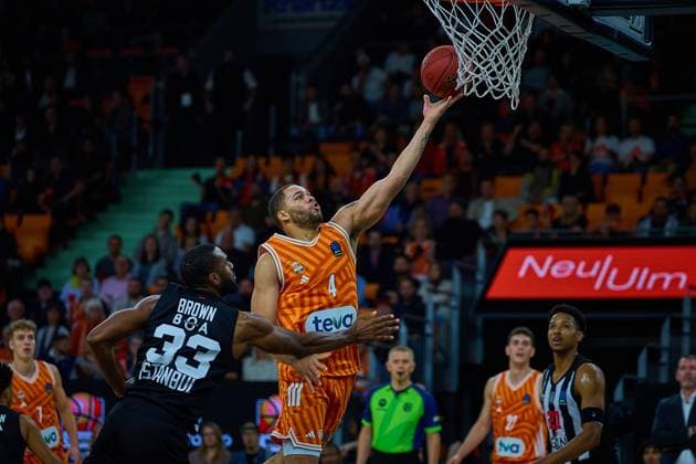 GER, ratiopharm ulm vs Besiktas GAIN Istanbul, basketball, 4th round, BKT EuroCup, 2025 2026 season, 21 10 2025 GER, ratiopharm ulm vs Besiktas GAIN Istanbul, basketball, 4th round, BKT EuroCup, 2025 2026 season, 21 10 2025 New Ulm Copyright: xEibner-Pressefoto GeraldxOelze-dexStoppanyx EP_ODS
