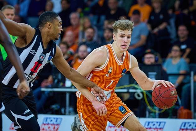 GER, ratiopharm ulm vs Besiktas GAIN Istanbul, basketball, 4th round, BKT EuroCup, 2025 2026 season, 21 10 2025 GER, ratiopharm ulm vs Besiktas GAIN Istanbul, basketball, 4th round, BKT EuroCup, 2025 2026 season, 21 10 2025 New Ulm Copyright: xEibner-Pressefoto GeraldxOelze-dexStoppanyx EP_ODS
