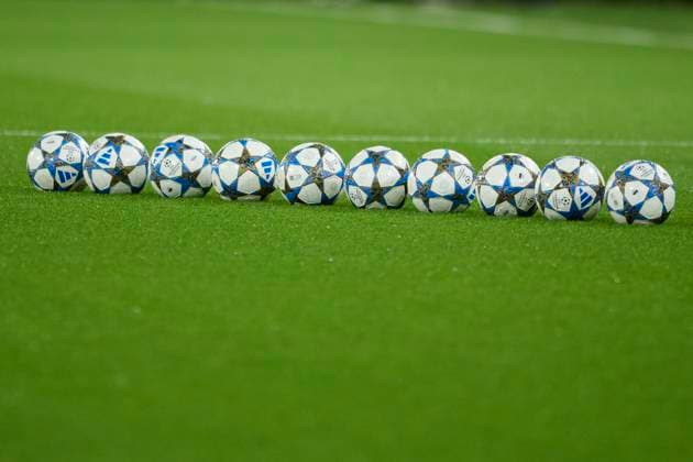 October 21, 2025, Villarreal, Castellon, Spain: Balls of the match prior the UEFA Champions League 2025 26 League Phase MD3 match between Villarreal CF and Manchester City at Estadio de la Ceramica on October 21, 2025 in Villarreal, Spain. Villarreal Spain - ZUMAa181 20251021_zaa_a181_290 Copyright: xFranciscoxMaciax
