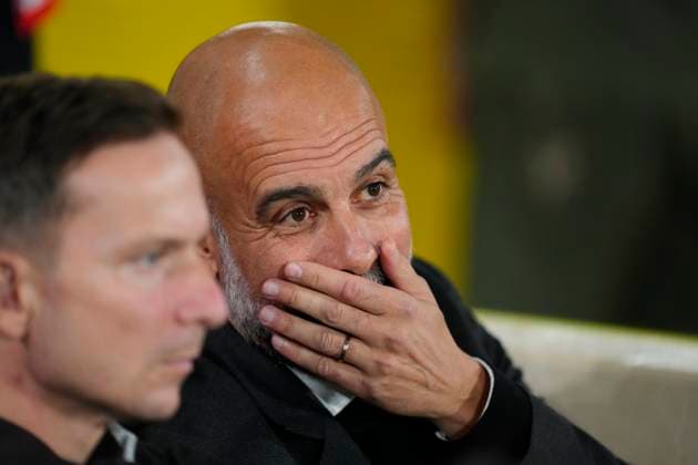 Villarreal CF v Manchester City - UEFA Champions League 2025 26 League Phase MD3 Pep Guardiola head coach of Manchester City and Spain prior the UEFA Champions League 2025 26 League Phase MD3 match between Villarreal CF and Manchester City at Estadio de la Ceramica on October 21, 2025 in Villarreal, Spain. Villarreal Castellon Spain  Copyright: xJosexBretonx originalFilename:bretonhernandez-villarre251021_npCsv.jpg