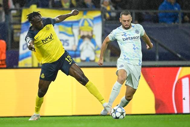 Football, CL, Royale Union Saint-Gilloise - Inter Milan