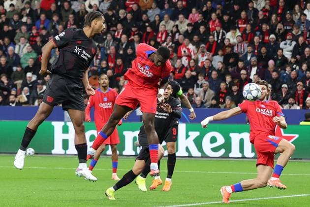 Football, CL, Bayer 04 Leverkusen - Paris St. Germain