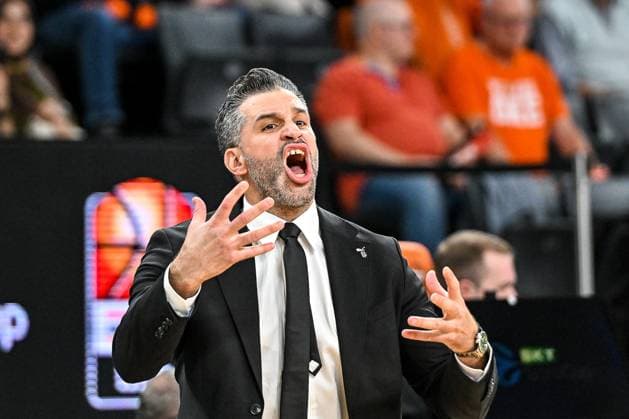 GER, EuroCup, ratiopharm Ulm vs Besiktas GAIN Istanbul 21 10 2025, ratiopharm arena, Neu Ulm, GER, EuroCup, ratiopharm Ulm vs Besiktas GAIN Istanbul, in the picture Dusan Alimpijevic Istanbul nordphotoxGmbHx xHafner nph00200