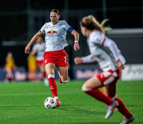 Leipzigs Giovanna Hoffmann Football 1 Womens Bundesliga, Matchday 6 RB Leipzig SGS Essen 10 October 2025 Leipzig, Training center at Cottaweg RB Leipzig SGS Essen