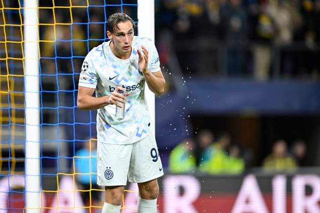 Royale Union Saint-Gilloise v Inter Milan - UEFA Champions League BRUSSELS, BELGIUM - OCTOBER 21 : Esposito Pio forward of FC Internazionale Milano during the UEFA Champions League 2025 26 League Phase MD3 match between Royale Union Saint-Gilloise and Inter Milan on October 21, 2025 in Brussels, Belgium, 21 10 2025 Brussels Belgium  Copyright: xNicoxVereeckenx