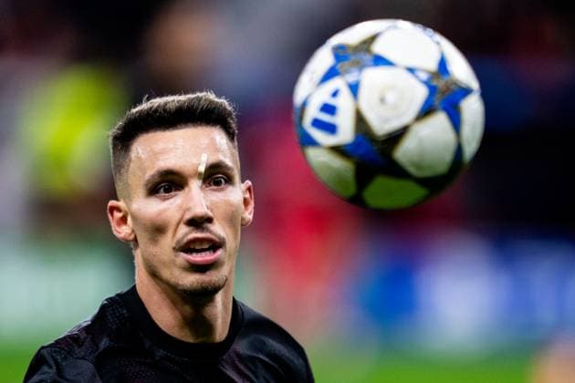 LEVERKUSEN, GERMANY - OCTOBER 21: Alejandro Grimaldo of Bayer 04 Leverkusen focuses on the ball during the UEFA Champions League 2025 26 League Phase MD3 match between Bayer 04 Leverkusen and Paris Saint-Germain at BayArena on October 21, 2025 in Leverkusen, Germany. (Photo by Rene Nijhuis) SPO  Copyright: xRenexNijhuis