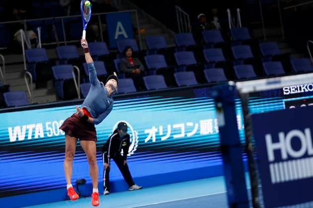 Tennis, WTA tournament in Tokyo