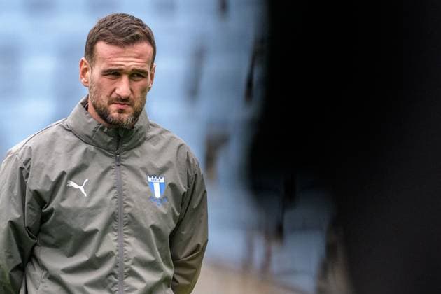 Football, EL, Malmö FF training and press conference