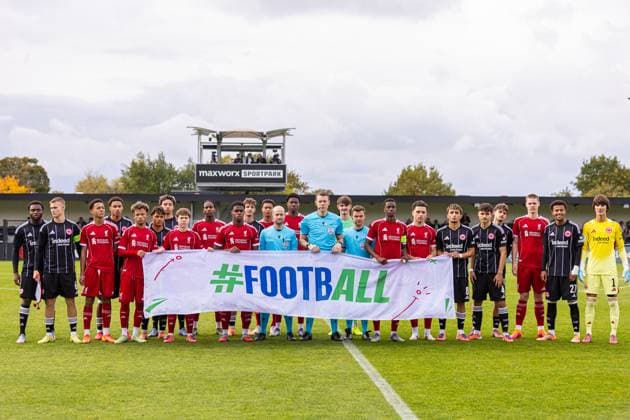 Football, UEFA Youth League, Eintracht Frankfurt - Liverpool FC