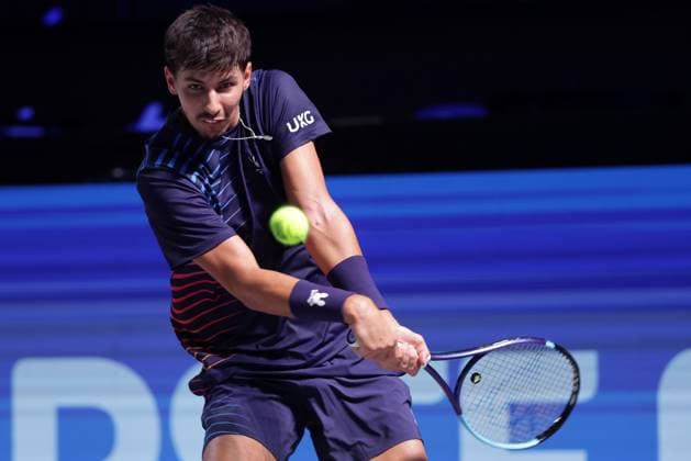 TENNIS - ATP, Tennis Herren Erste Bank Open VIENNA,AUSTRIA,22.OCT.25 - TENNIS - ATP World Tour, Erste Bank Open. Image shows Alexei Popyrin (AUS).  GEPAxpictures xWalterxLuger