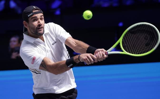 TENNIS - ATP, Tennis Herren Erste Bank Open VIENNA,AUSTRIA,22.OCT.25 - TENNIS - ATP World Tour, Erste Bank Open. Image shows Matteo Berrettini (ITA).  GEPAxpictures xWalterxLuger