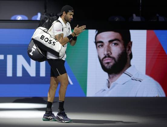 TENNIS - ATP, Tennis Herren Erste Bank Open VIENNA,AUSTRIA,22.OCT.25 - TENNIS - ATP World Tour, Erste Bank Open. Image shows Matteo Berrettini (ITA).  GEPAxpictures xWalterxLuger