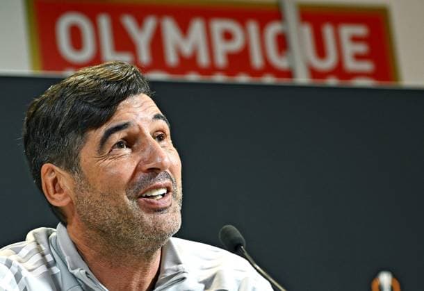 Match Europa League OL - Bale PHOTOPQR LE PROGRES Stéphane GUIOCHON - Décines-Charpieu 22 10 2025 - Match Europa League OL - Bale -A Décines au Groupama Stadium à la veille du match de poule de l Europa League saison 2025 - 2026 OL - Bale conférence de presse de l OL ici Paulo Fonseca press conference, PK, Pressekonferenz of Olympique Lyonnais (OL) a day before its Europa League match against - Bale on 22 October 2025 at Groupama Stadium in Decines-Charpieu near Lyon, France Décines-Charpieu Rhône Rhône-Alpes France  Copyright: xPHOTOPQR LExPROGRES MAXPPPxStéphanexGUIOCHONx 20251022LPL3438 20251022LPL3438