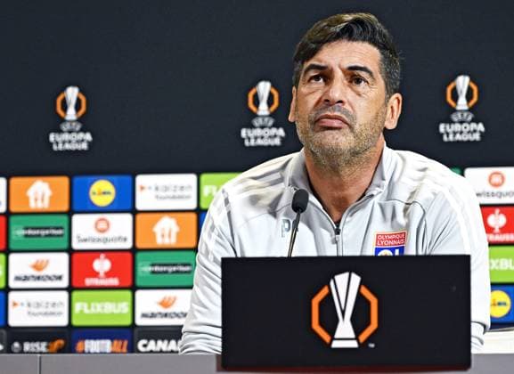 Match Europa League OL - Bale PHOTOPQR LE PROGRES Stéphane GUIOCHON - Décines-Charpieu 22 10 2025 - Match Europa League OL - Bale -A Décines au Groupama Stadium à la veille du match de poule de l Europa League saison 2025 - 2026 OL - Bale conférence de presse de l OL ici Paulo Fonseca press conference, PK, Pressekonferenz of Olympique Lyonnais (OL) a day before its Europa League match against - Bale on 22 October 2025 at Groupama Stadium in Decines-Charpieu near Lyon, France Décines-Charpieu Rhône Rhône-Alpes France  Copyright: xPHOTOPQR LExPROGRES MAXPPPxStéphanexGUIOCHONx 20251022LPL3441 20251022LPL3441