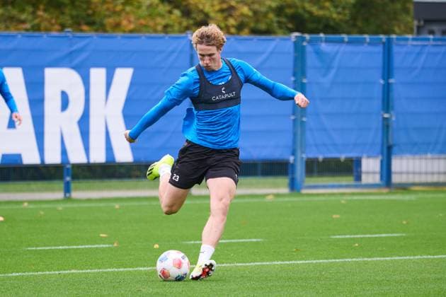 22 10 2025, Football, Men, 2 BL, Season 2025 2026, Training Holstein Kiel Lasse Rosenboom Kiel, Projensdorf Projensdorf, Training ground Schleswig Holstein Germany